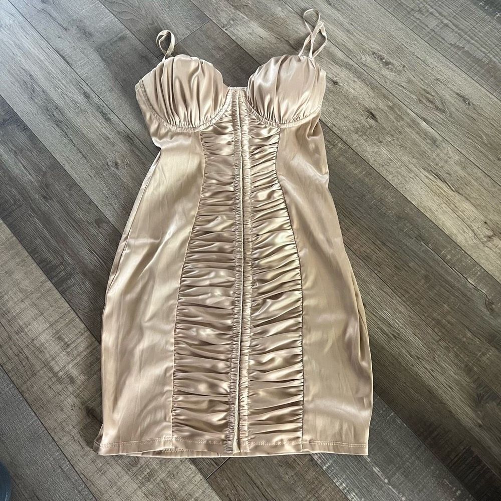 Privy Woven Mini Dress size S